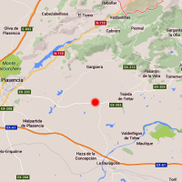 Una joven herida en una salida de vía en la provincia de Cáceres