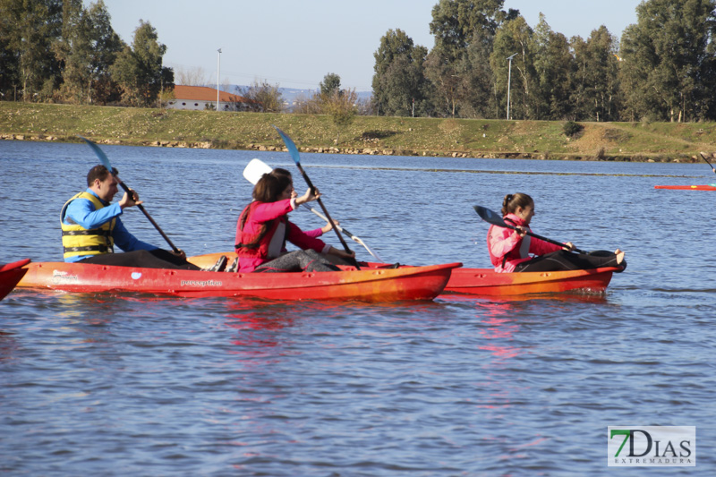 Imágenes de la travesía en Kayak por el Guadiana