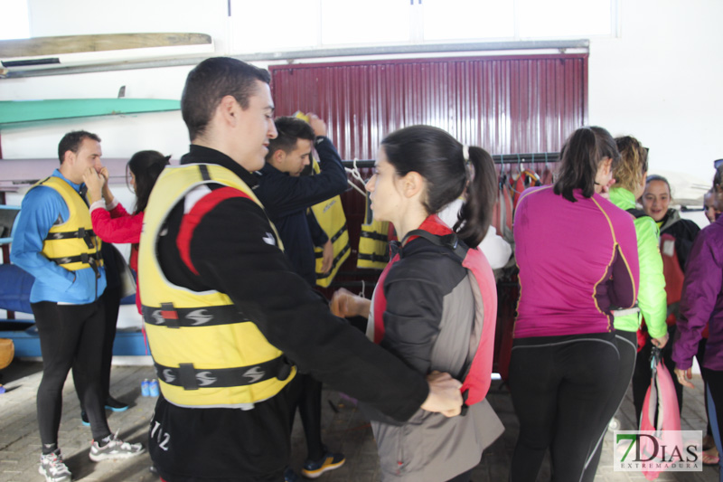 Imágenes de la travesía en Kayak por el Guadiana