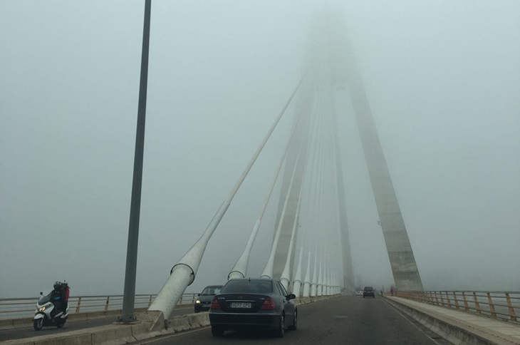 Las densas nieblas obligan a instalar la alerta amarilla en la región