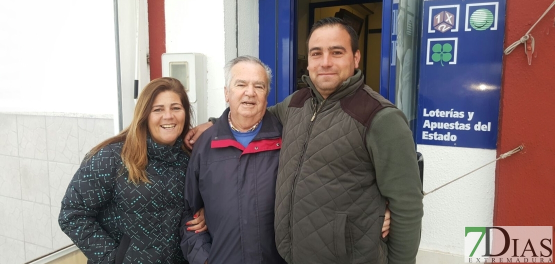 Valdebótoa en Badajoz agraciada con el primer cuarto premio