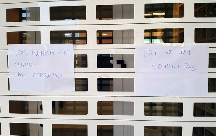 Cerrado el Centro de Salud de San Fernando