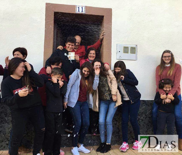 El Gordo llega hasta Valverde de Leganés (Badajoz)