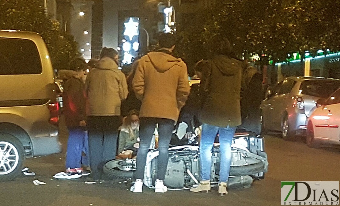 Arrollan a un repartidor en la avenida de Santa Marina