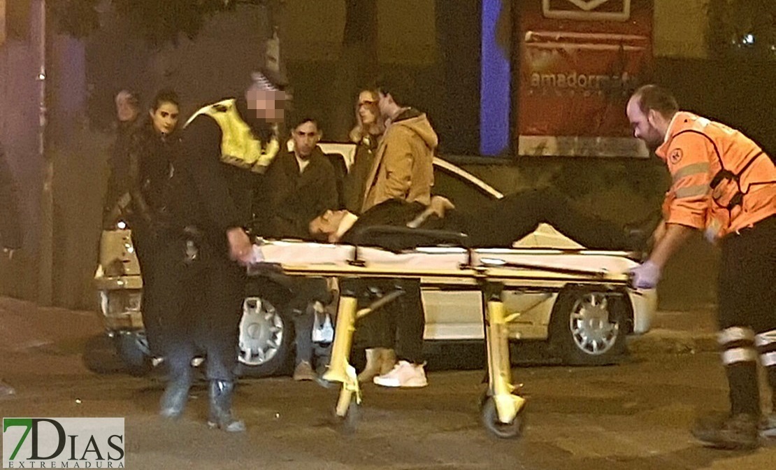 Arrollan a un repartidor en la avenida de Santa Marina