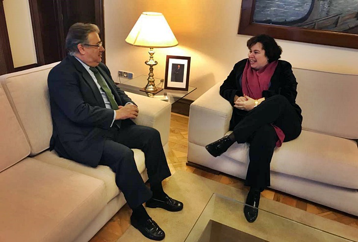 García destaca la colaboración del Gobierno en materia de incendios