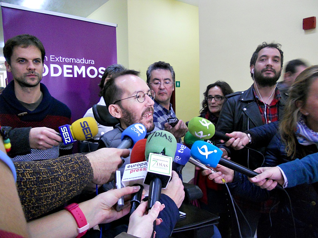 Echenique: “Es evidente que necesitamos unidad en Podemos”