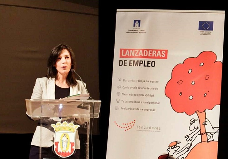 Gutiérrez destaca la tasa de inserción de los participantes de las Lanzaderas de Empleo