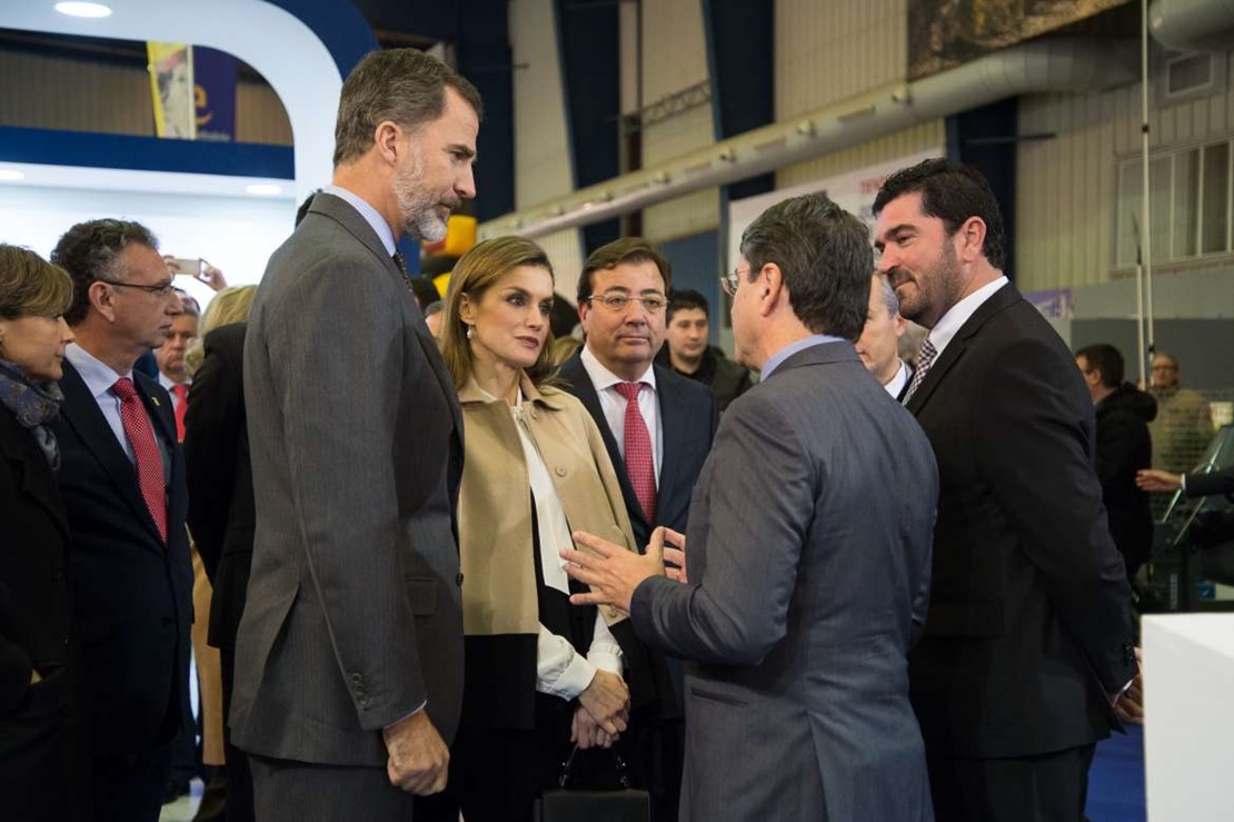 Los Reyes de España inauguran Agroexpo 2017