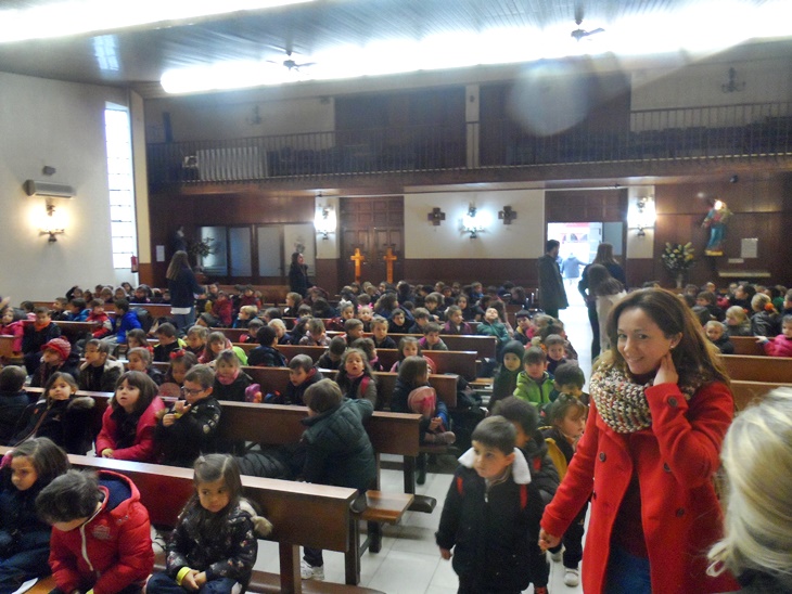 Convivencia de los colegios salesianos en honor a San Juan Bosco