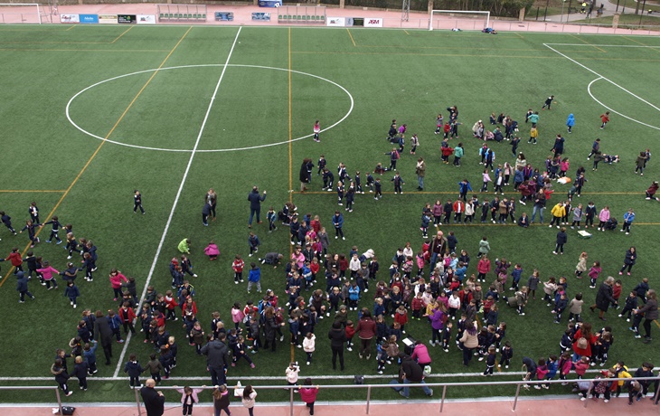 Convivencia de los colegios salesianos en honor a San Juan Bosco