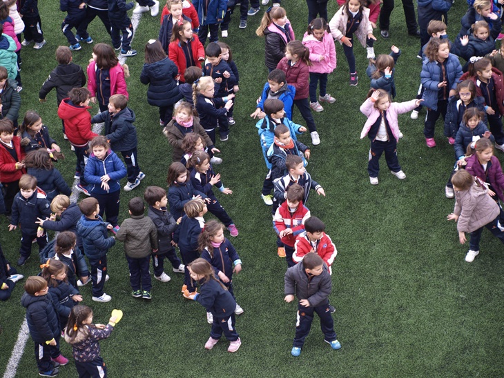Convivencia de los colegios salesianos en honor a San Juan Bosco