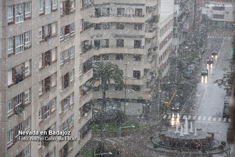 Se cumplen 7 años de las nevadas en Extremadura en enero de 2010, ¿Cómo ocurrió?