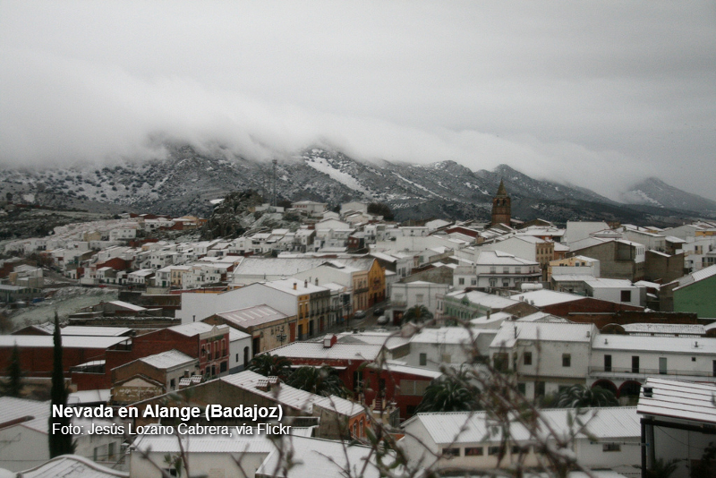 Se cumplen 7 años de las nevadas en Extremadura en enero de 2010, ¿Cómo ocurrió?