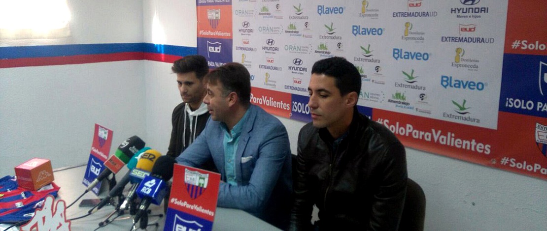 Currais y Zamora, nuevos fichajes del Extremadura UD, están listos para el Jumilla