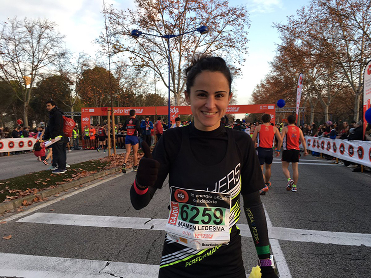 La extremeña Mamen Ledesma gana la Media Maratón de Sevilla