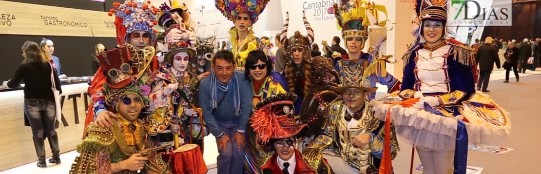 El carnaval de Badajoz conquista al mundo en Fitur 2017