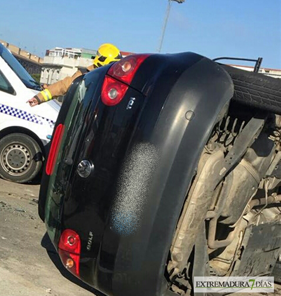 Accidente de tráfico en la autopista