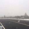 La nieve vuelve con fuerza al norte de Cáceres