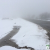 La nieve vuelve con fuerza al norte de Cáceres