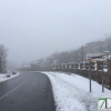 La nieve vuelve con fuerza al norte de Cáceres