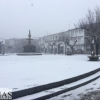 La nieve vuelve con fuerza al norte de Cáceres