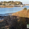 El río Guadiana se vacía para facilitar la limpieza de camalote