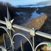 El río Guadiana se vacía para facilitar la limpieza de camalote