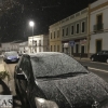 La nieve llega al sur de Badajoz