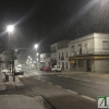 La nieve llega al sur de Badajoz