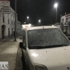 La nieve llega al sur de Badajoz