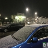 La nieve llega al sur de Badajoz