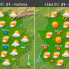 Previsión meteorológica en Extremadura. Días 20, 21 y 22 de enero