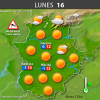 Previsión meteorológica en Extremadura. Días 14, 15 y 16 de enero