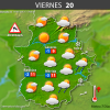 Previsión meteorológica en Extremadura. Días 18, 19 y 20 de enero