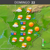 Previsión meteorológica en Extremadura. Días 20, 21 y 22 de enero