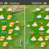 Previsión meteorológica en Extremadura. Días 28, 29 y 30 de enero