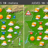 Previsión meteorológica en Extremadura. Días 19, 20 y 21 de enero