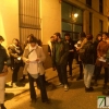 Tensión a las puertas del Colegio de Farmacéuticos de Badajoz