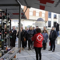 Cruz Roja expone los materiales de intervención en emergencias internacionales