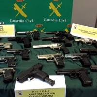 Una operación contra el tráfico de armas en Europa salpica a Badajoz