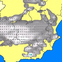Los modelos pronostican nevadas en Extremadura la próxima semana