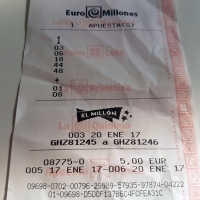 El Euromillones deja 1 millón de euros en Extremadura