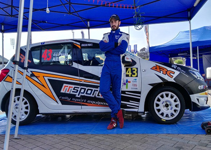 El copiloto Alberto Espino hace balance de un gran 2016
