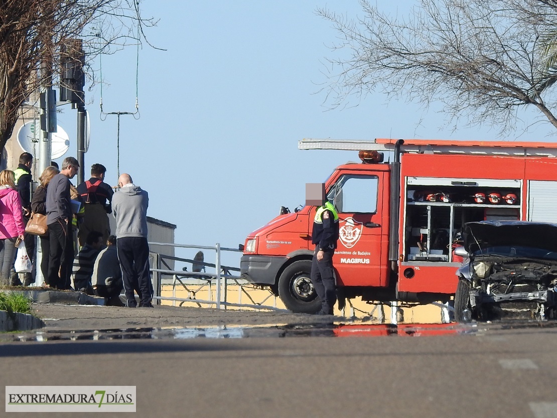 Accidente de tráfico en la autopista