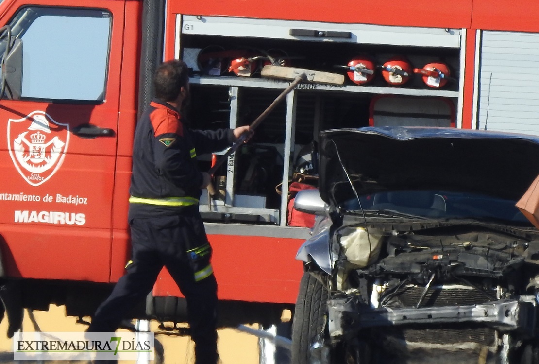 Accidente de tráfico en la autopista