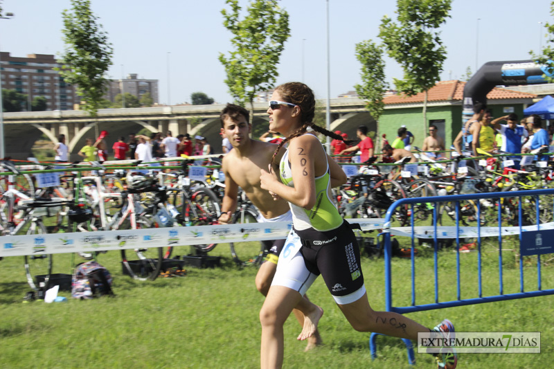 La Federación Española de Triatlón organiza una toma de tiempos en Cáceres