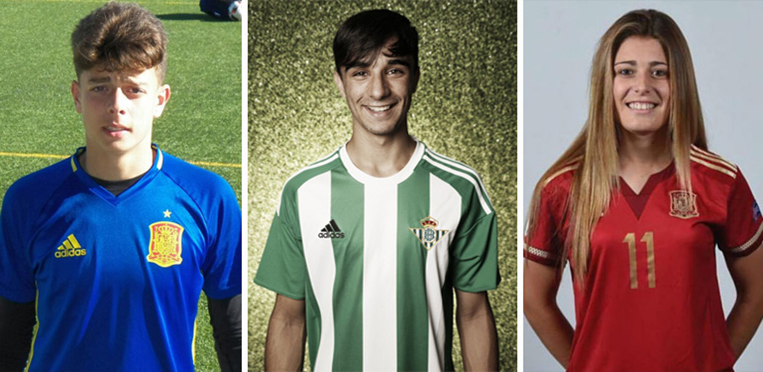 Tres extremeños convocados por la Selección Española