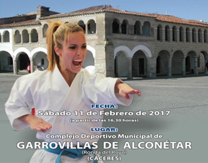 El karate extremeño se cita en Garrovillas de Alconetar