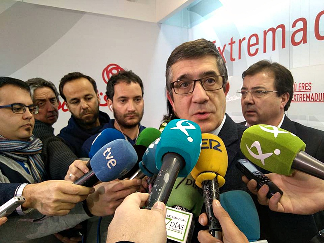 La “unión” del PSOE será el objetivo principal de Patxi López